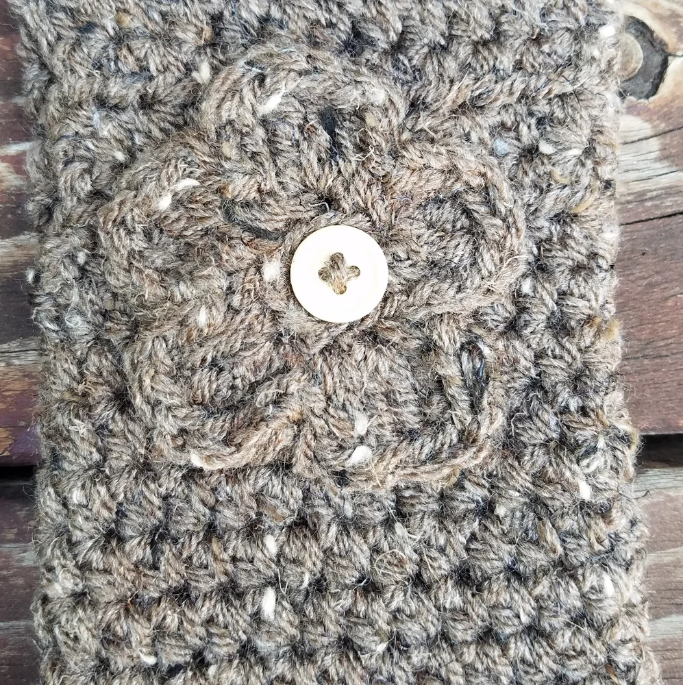 Handmade Hand Warmers - Brown and Speckled